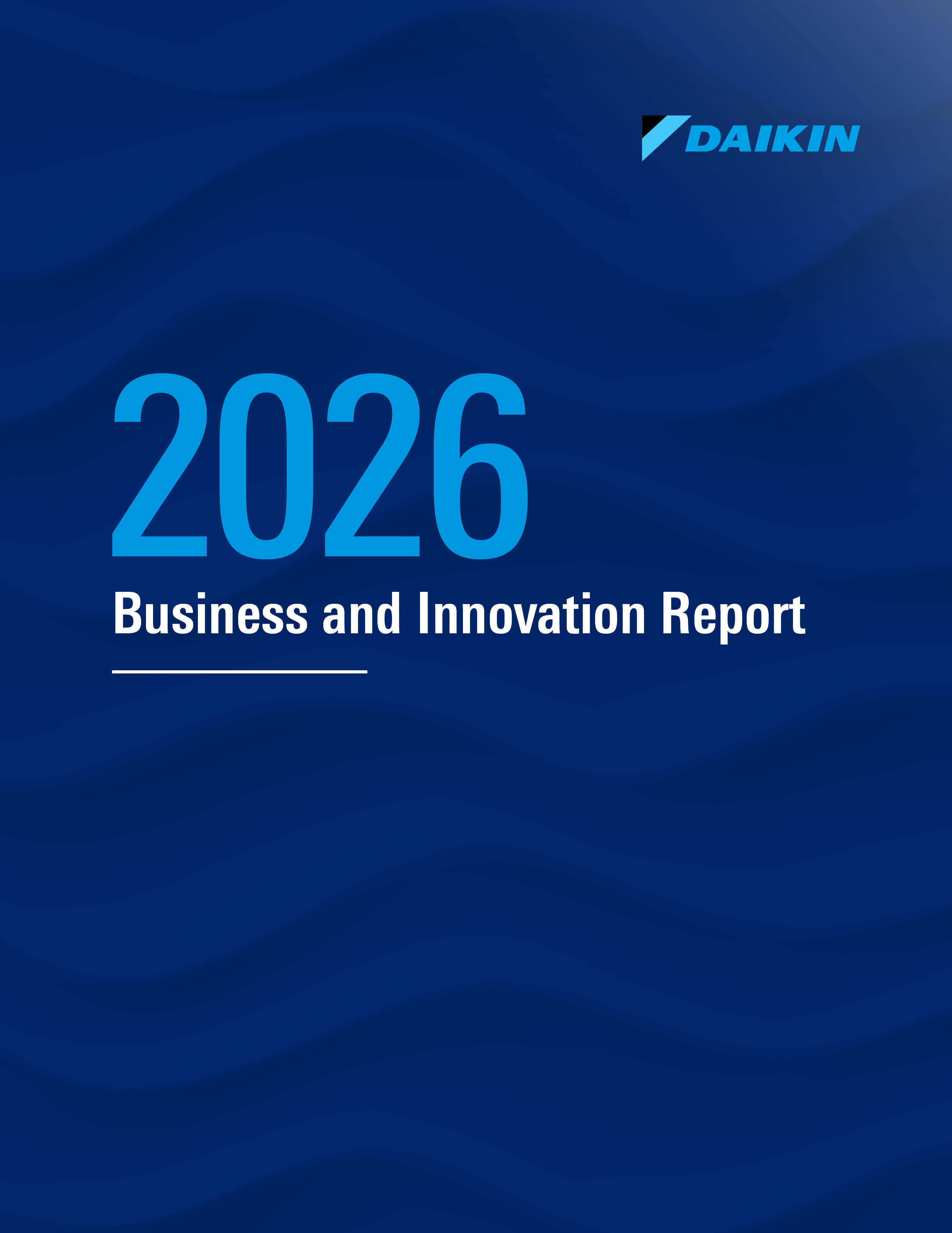 2026 Daikin Business and Innovation Report cover